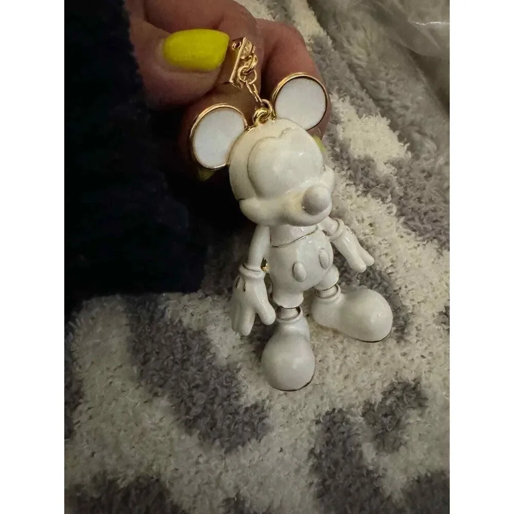 Glow in the dark mickey mouse Baublebar disney bag charm/keychain